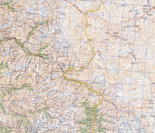 Zanskar (South) Map